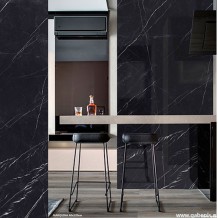 MARQUINA: Δαπέδου & Τοίχου Γυαλιστερά Lux Τύπου Μάρμαρο 61,5x121cm